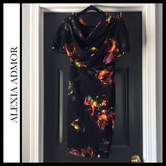 NWOT Alexia Admor Olivia Enchanted Garden Dress - Picture 7 of 8